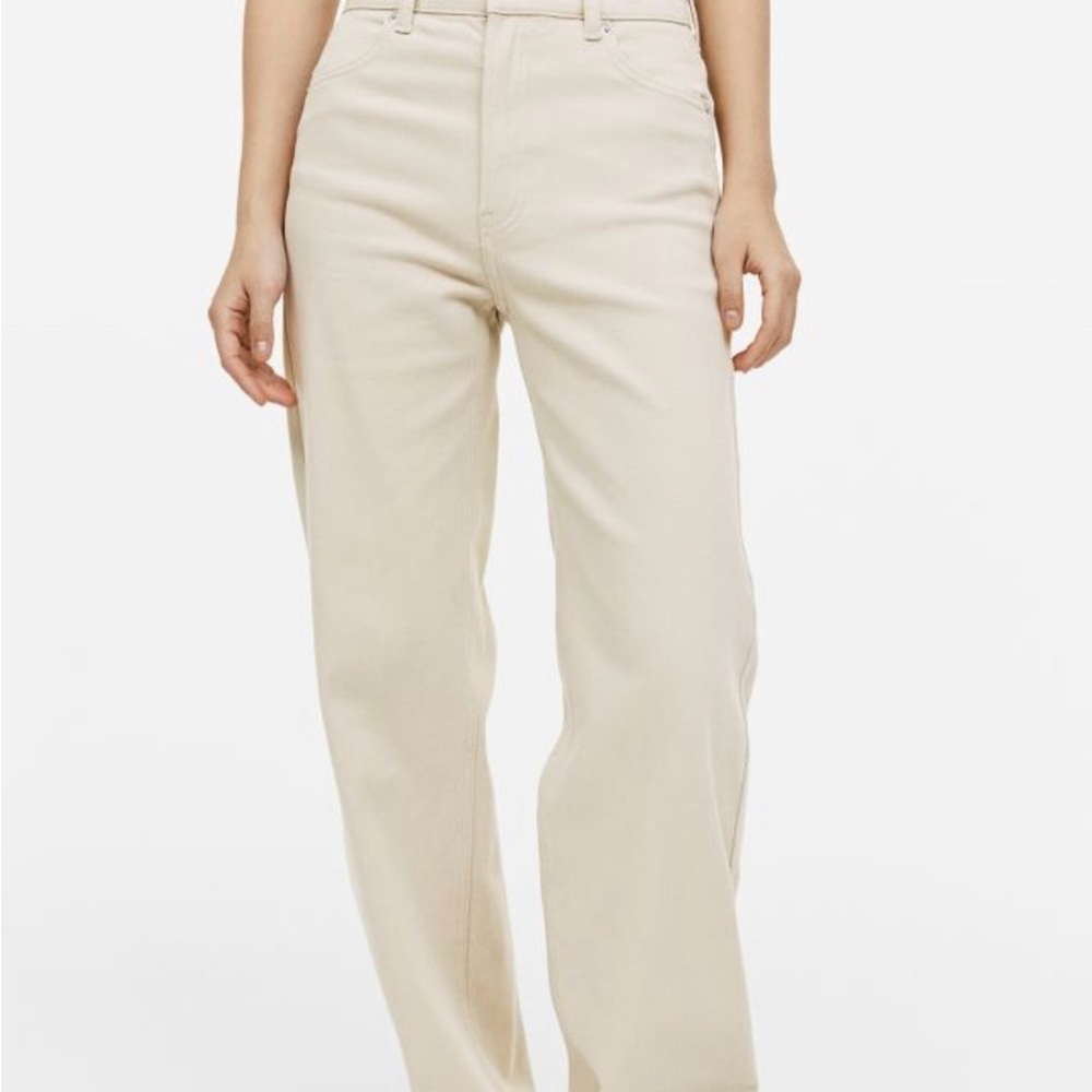 H&M Kids High waisted Tan/Beige Pants
